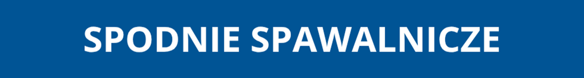 Spodnie spawalnicze