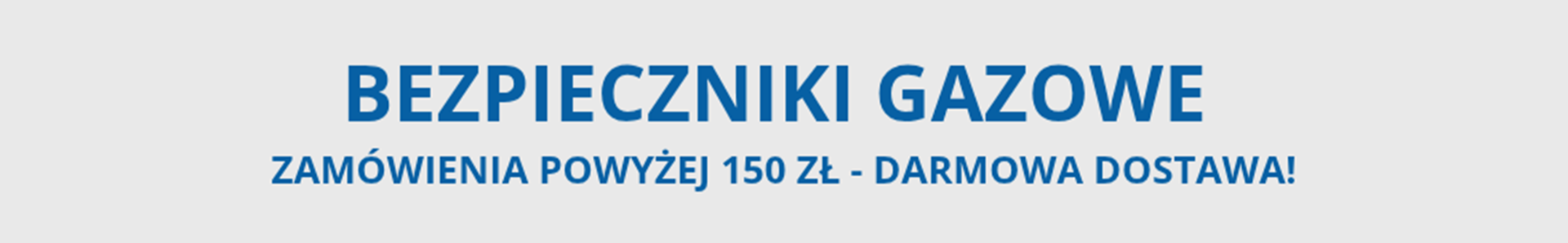 Bezpieczniki gazowe Bezpieczniki gazowe