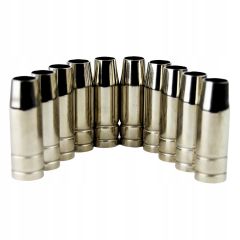 ZESTAW - DYSZA GAZOWA ŁUSKA STOŻKOWA DO UCHWYTU MIG-MAG W STANDARDZIE MB 13/15 (10 SZTUK)