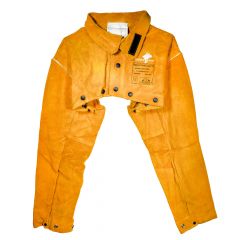 POPIERSIE OCHRONNE BOLERKO SPAWALNICZE GOLDEN BROWN WELDAS 44-2800 ROZMIAR XL