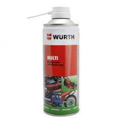MULTI PŁYNNY SMAR UNIWERSALNY WIELOFUNKCYJNY PREPARAT SPRAY WURTH 400ml