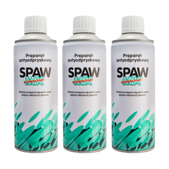 ZESTAW – PREPARAT ANTYODPRYSKOWY W AEROZOLU SPAWMIX 400ml (3 SZTUKI)