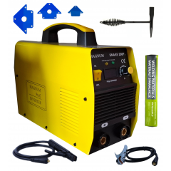 ZESTAW - SPAWARKA INWERTOROWA MAGNUM MMA SNAKE 200P + AKCESORIA/MATERIAŁY SPAWALNICZE (KOMPLET NR 1)