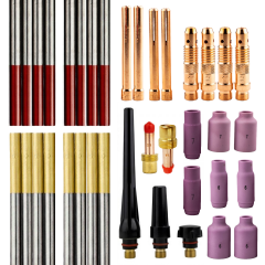 ZESTAW STARTOWY – MATERIAŁY/AKCESORIA SPAWALNICZE DO UCHWYTU TIG SR 17/18/26