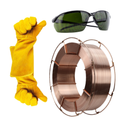 ZESTAW DO SPAWANIA MIG/MAG MIGOMATEM - DRUT SPAWALNICZY MIGOMAT PITTARC G6 SG2 FI 1,2 (SZPULA 18KG) + OKULARY OCHRONNE + GRATIS RĘKAWICE SPAWALNICZE ROZMIAR 9