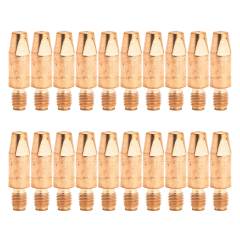 ZESTAW MIG/MAG DO MIGOMATU - KOŃCÓWKI PRĄDOWE MB-25 M6 CUCRZR FI 1,0 (20 SZTUK)