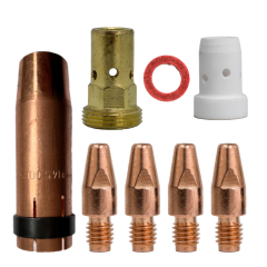 ZESTAW CZĘŚCI EKSPLOATACYJNYCH DO UCHWYTU MIG/MAG MB-401/501 (8 ELEMENTÓW)