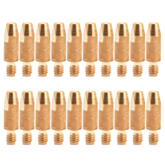 ZESTAW MIG/MAG DO MIGOMATU – KOŃCÓWKI PRĄDOWE MB 25/36 BINZEL CUCRZR 140.0054 FI 0,8 (20 SZTUK)