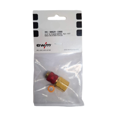 SZYBKOZŁĄCZE (SZYBKOZŁĄCZKA) EWM GWINT 1/4" CZERWONA (094-000520-E0000)