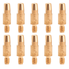 ZESTAW MIG/MAG DO MIGOMATU - KOŃCÓWKA PRĄDOWA BINZEL MB 25/36 CU FI 1,2 (10 SZTUK)