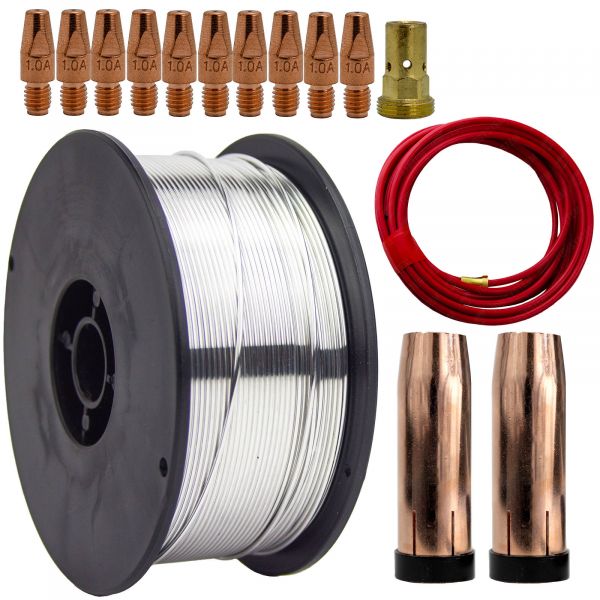 ZESTAW DO SPAWANIA ALUMINIUM MIG/MAG DO UCHWYTU MB 401/501