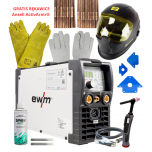 ZESTAW DO SPAWANIA TIG - SPAWARKA EWM PICOTIG 200 PULS TG (090-002058-00502) + MATERIAŁY/AKCESORIA SPAWALNICZE (KOMPLET NR 2)