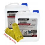 ZESTAW - PŁYN DO CHŁODNICY CHŁODZĄCY EWM BLUECOOL 10i-5, 5L (-10°C) 094-024141-00005 (2 SZTUKI) + GRATIS RĘKAWICE OCHRONNE ROBOCZE