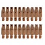 ZESTAW MIG/MAG DO MIGOMATU – KOŃCÓWKI PRĄDOWE MB 25/36 ALUMINIUM (AL) FI 0,8 (20 SZTUK)