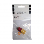 SZYBKOZŁĄCZE (SZYBKOZŁĄCZKA) EWM GWINT 1/4" CZERWONA (094-000520-E0000)