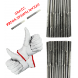ZESTAW DO SPAWANIA TIG - DRUT SPAWALNICZY PRĘT TIG 316LSI FI 2,4 + RĘKAWICE SPAWALNICZE + GRATIS KREDA SPAWALNICZA