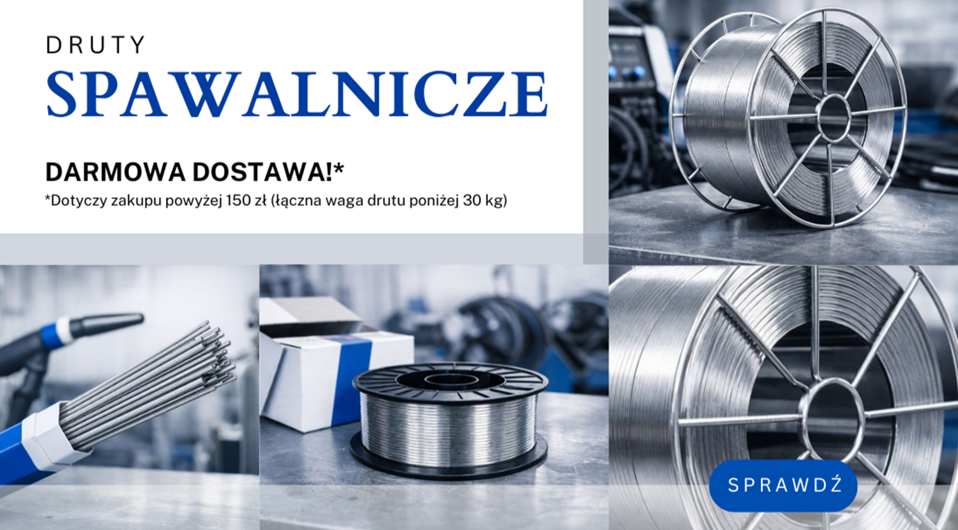 Spawarki, Przecinarki, Chemia, Akcesoria - Sklep Internetowy